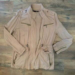 Ladies casual zip up jacket